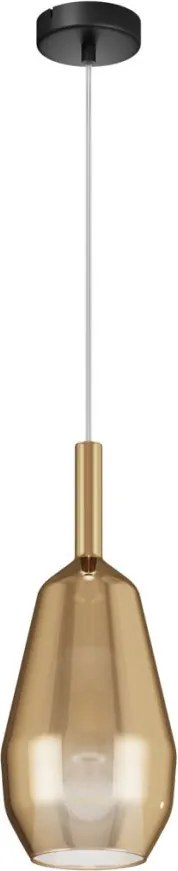 MAYTONI MOD271PL-01B7 DUALITY Modern Függesztett Lámpa Fekete, Arany E27 IP20