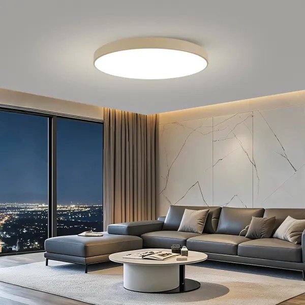 Brilagi-LED Fényerőszabályozható lámpatest POOL SMART LED/128W/230V 100 cm bézs Wi-Fi Tuya + távirányító