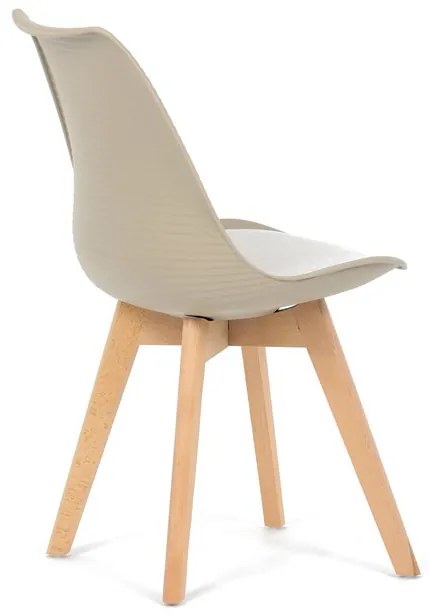 Barna Műanyag Étkezőszék. CT-X7055 WT