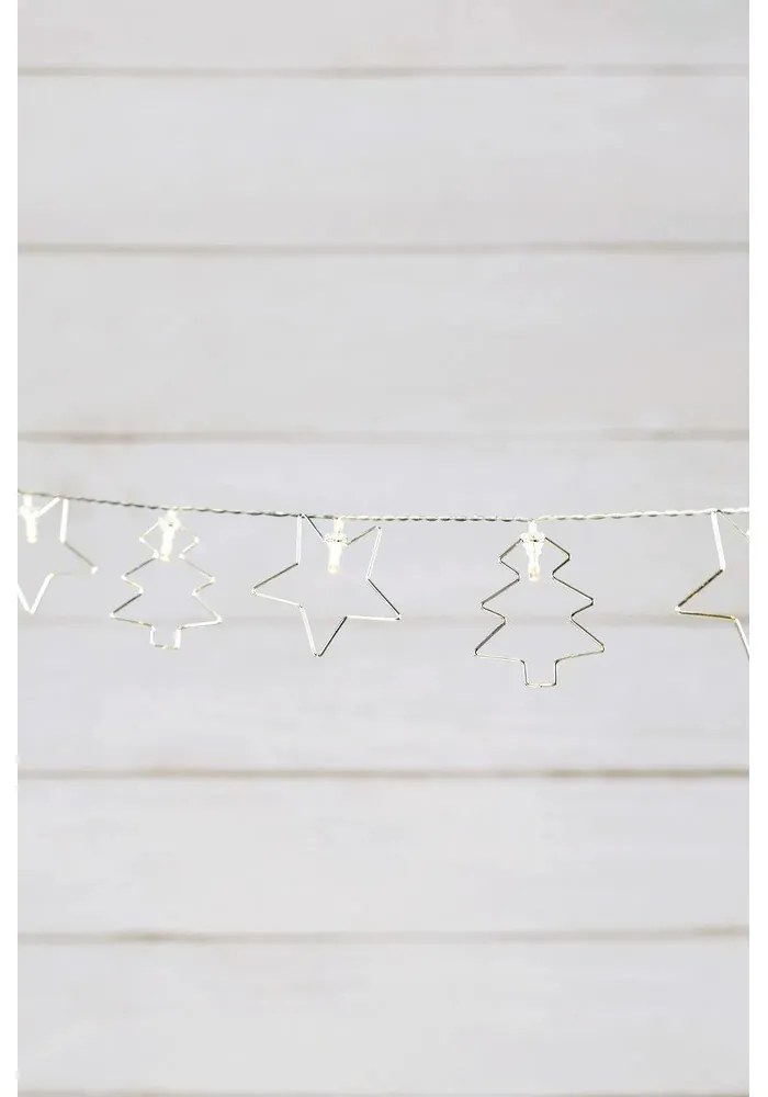 Fényfüzér karácsonyi mintával, izzók száma 10 db, hosszúság 160 cm Tri – Markslöjd