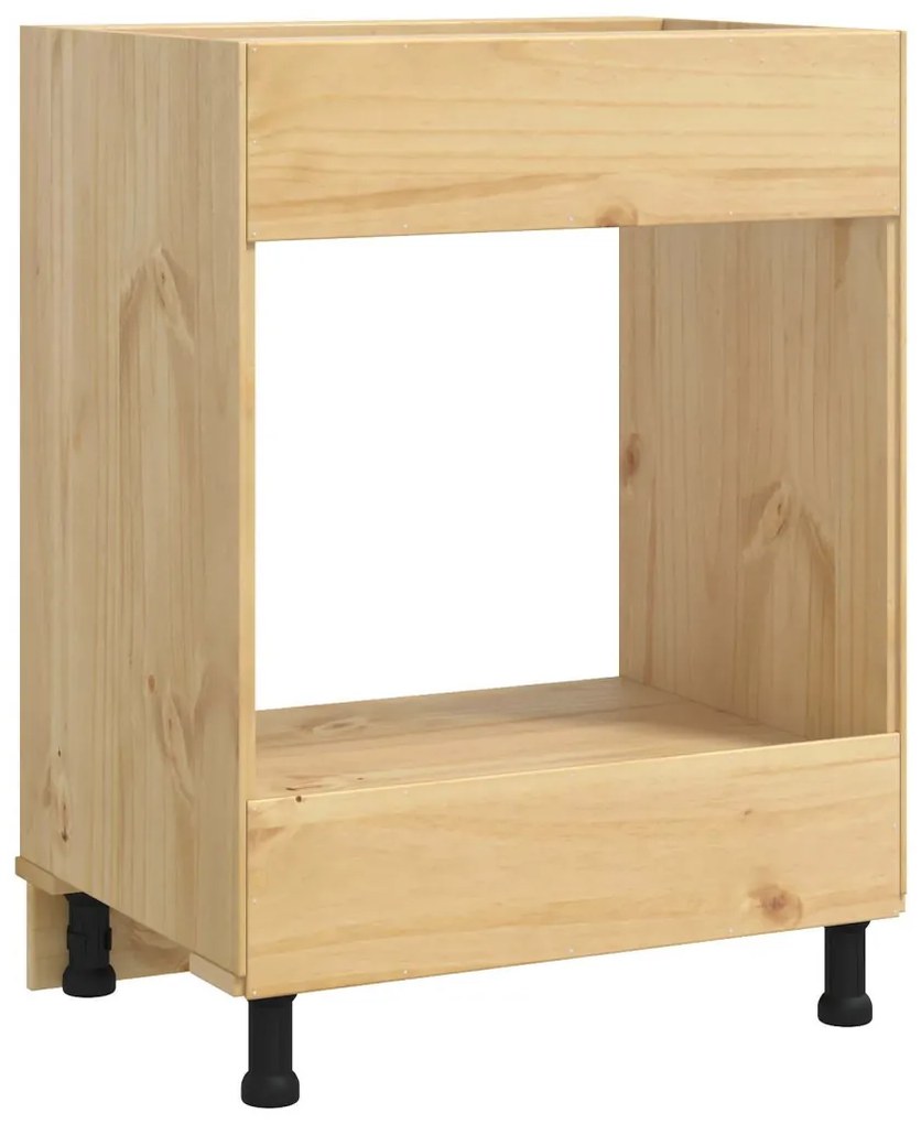 Cabinet tárolóval Méz 60 x 46 x 81,5 cm Tömör fenyőfa