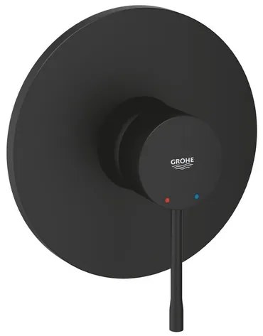 Grohe Essence zuhany csaptelep vakolat alatti rész nélkül phantom black 24168kf1 G24168KF1