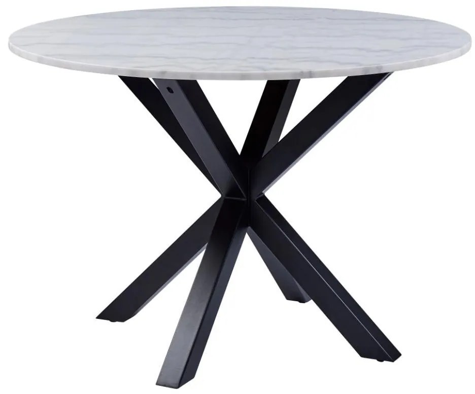 Heaven étkezőasztal fehér márvány 110 cm