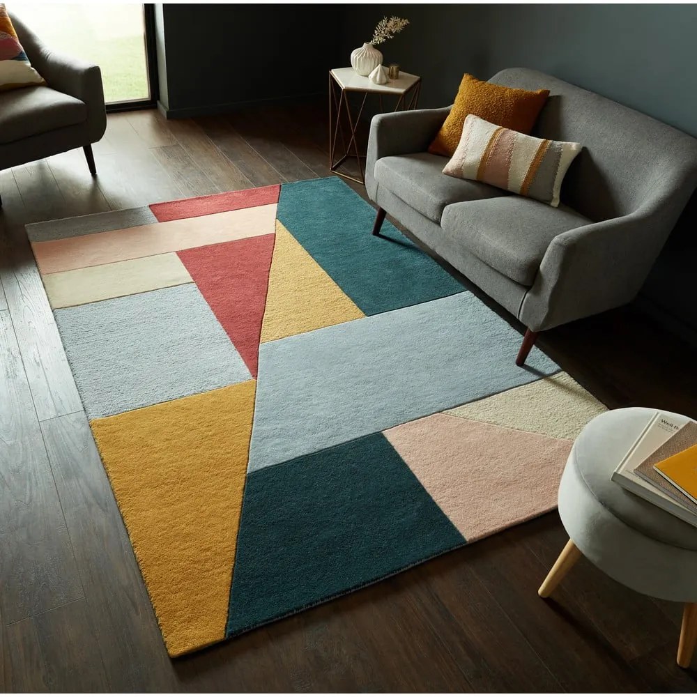 Gyapjú szőnyeg 170x120 cm Alwyn - Flair Rugs