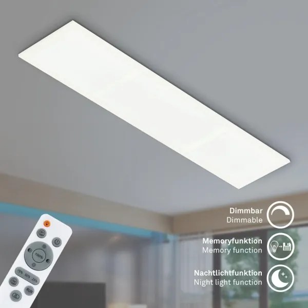 Briloner 7388-016 - RGBW Dimmelhető mennyezeti lámpa LED/24W/230V + távirányító