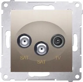 Antenna Aljzat Sat-sat-rtv Simon 54 DASK2.01/44