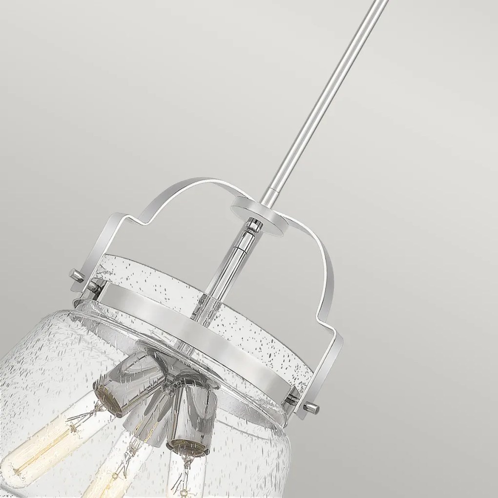 Quintiesse WIMBERLEY QN-WIMBERLEY-P-PC Függőlámpa 3x60W/E27
