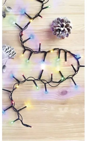 LED Karácsonyi kültéri lánc 600xLED/17m IP44 többszínű