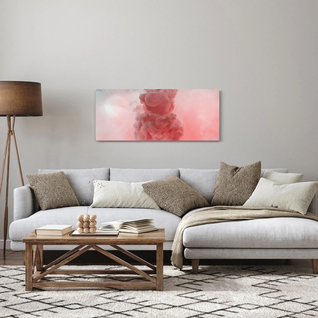 A vörös füst képe (120x50 cm)