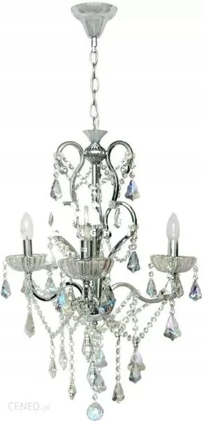 Szokatlan mennyezeti lámpa W-11408/3 Cr kristály zsinórok étkező glamour