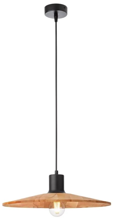 Redo 01-4055 - Csillár zsinóron FRESNO 1xE27/42W/230V átm. 40 cm