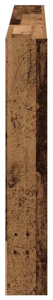 antik fa áthidalószekrény LED-világítással 180 x 17 x 102 cm