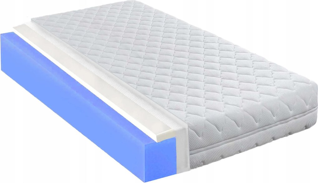 80x180 Visco Memory Matrac gyerekeknek H3H4 keménységű, 19 cm magas
