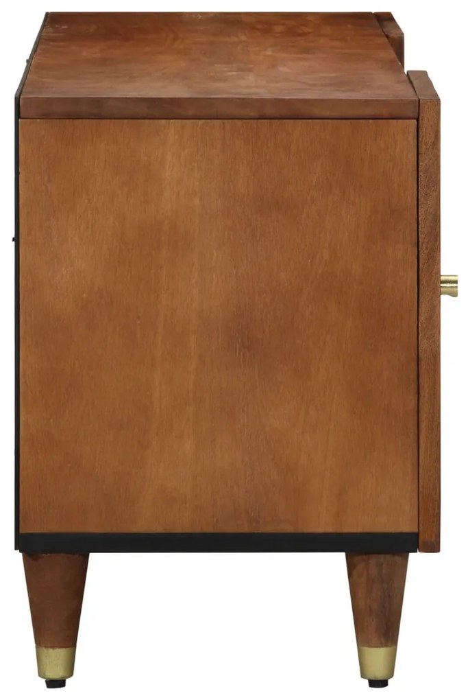 TV szekrény 105x33x46 cm Tömör mangófából