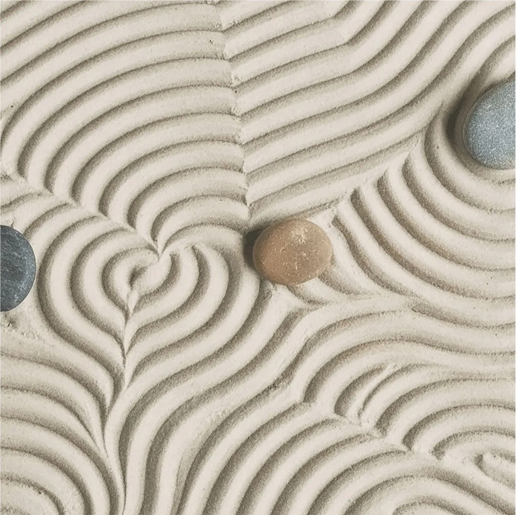 Flizelina Dekoratív Fotótapéta Hálószobába Harmonikus hullámok 250x250 Ragasztó