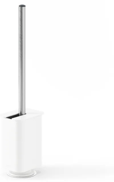 Fehér öntapadós újrahasznosított műanyag WC-kefe Flex Adhesive – Umbra