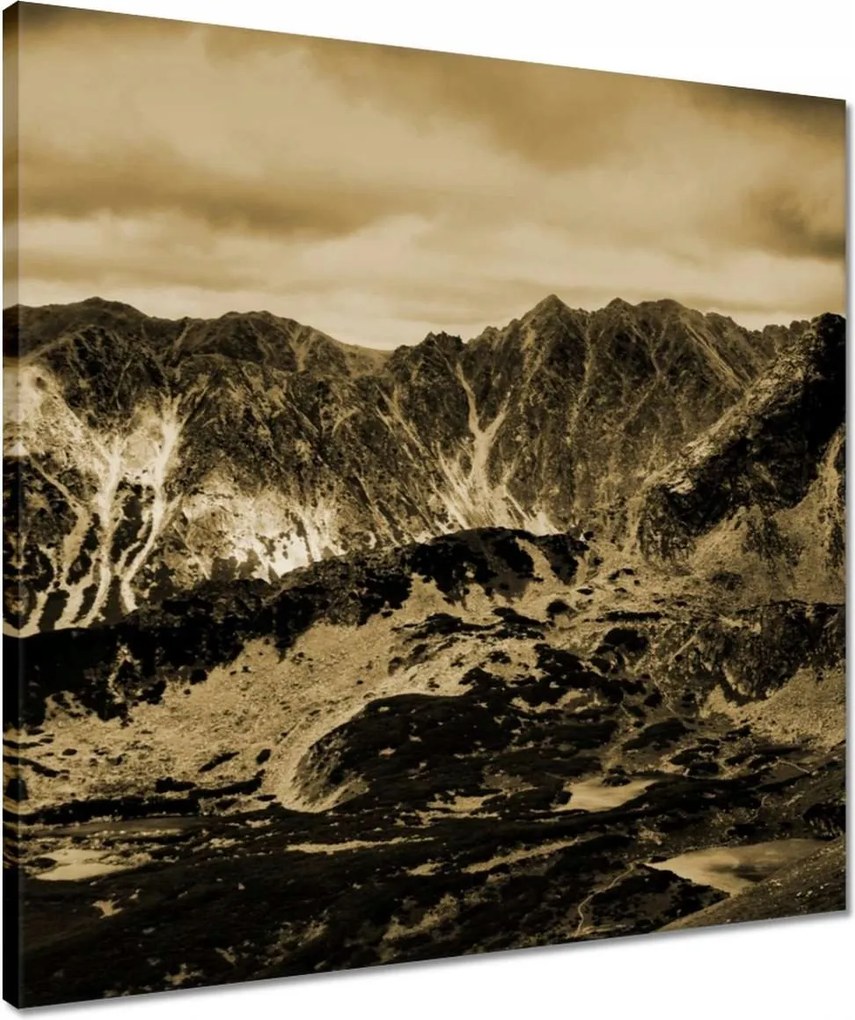 Vászonkép 50x50 Tátra Lengyel hegyek Kilátás