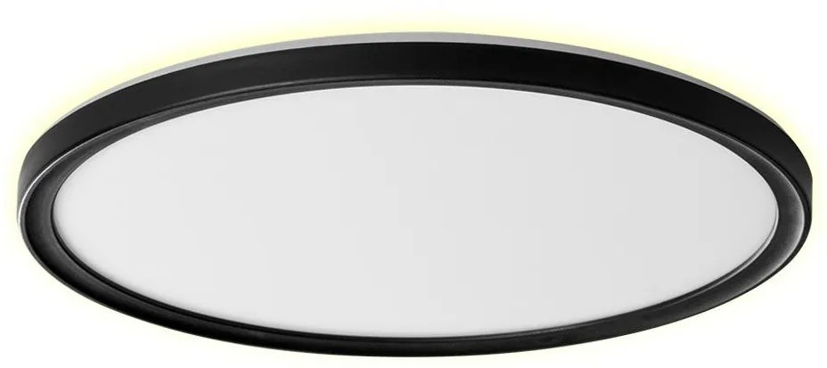 Prezent 27317 -LED Fürdőszobai mennyezeti lámpa CORDIA LED/30W/230V IP54 átm. 50 cm fekete