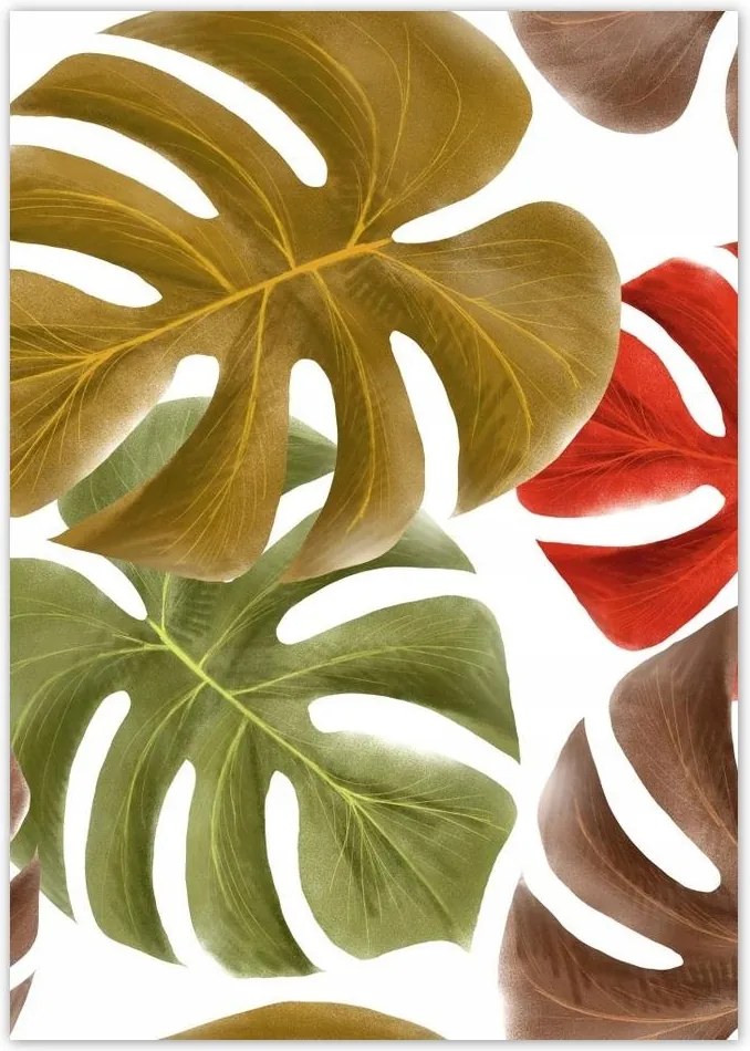 Poszterek A5 Pion Őszi szörny levelek