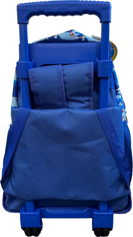 Sonic a sündisznó Modern prémium gurulós iskolatáska, táska 44 cm