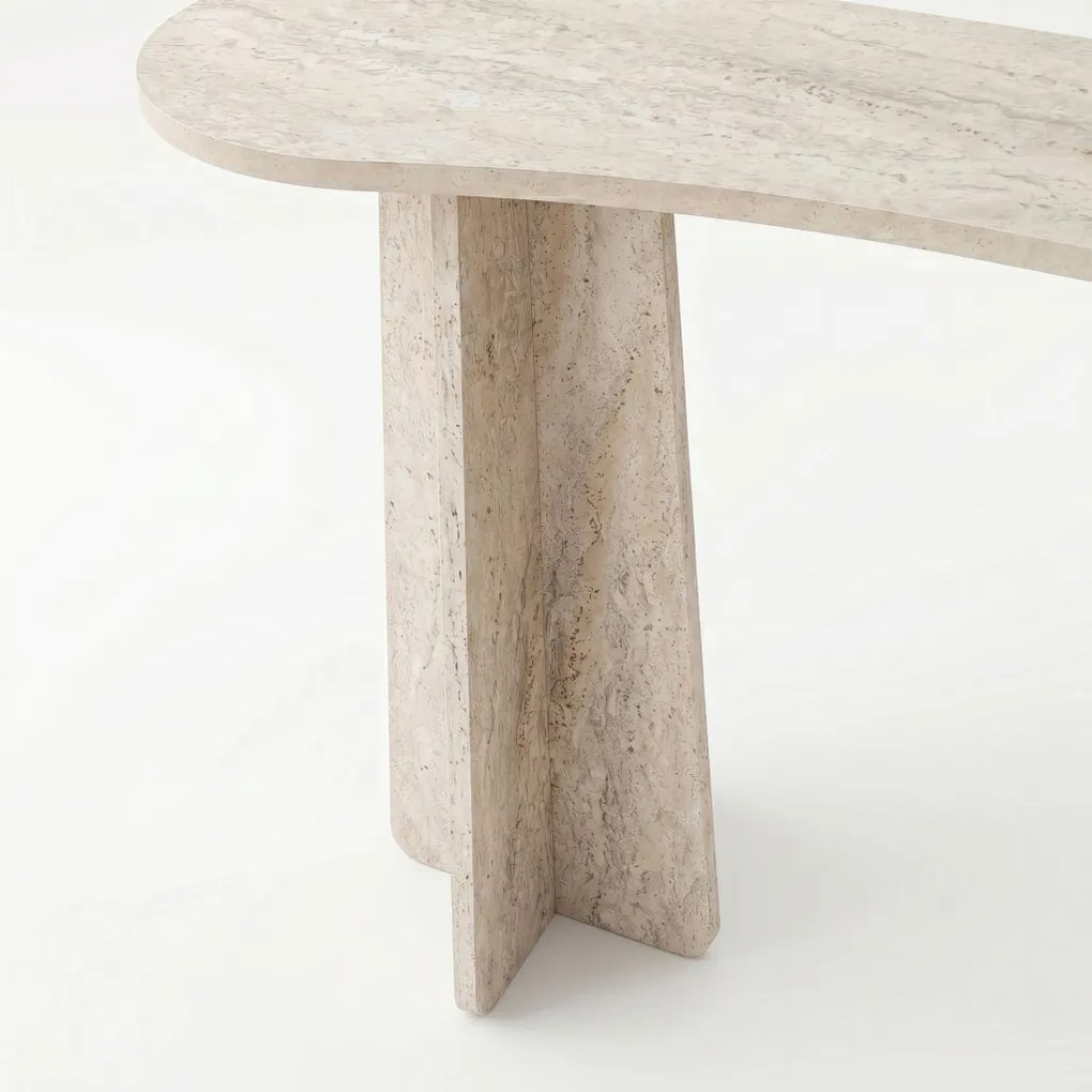 Zen komód, travertin, 120 cm