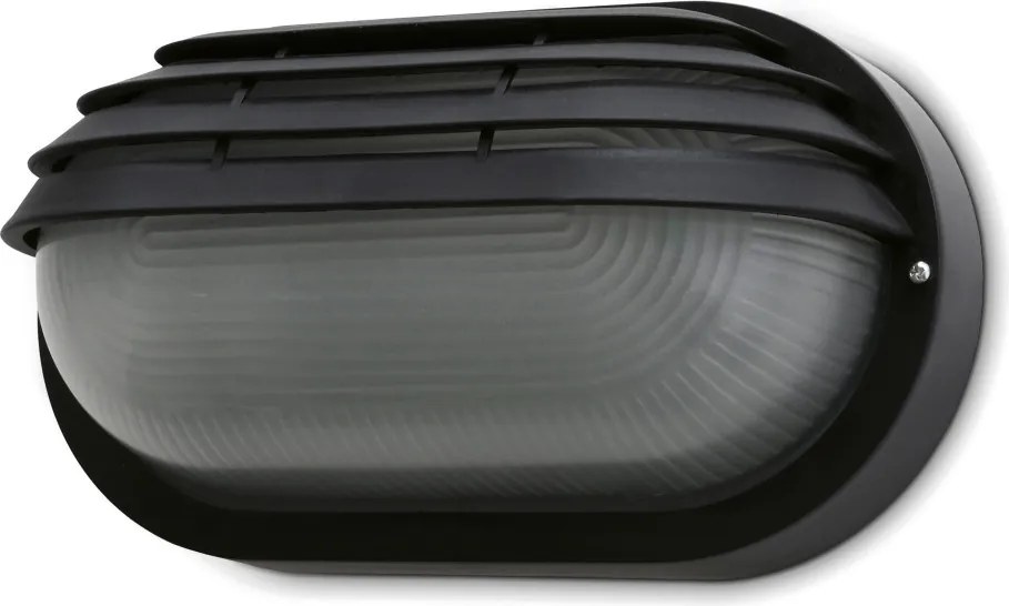 NOVOLUX 107G-G05X1A-02 FAR Modern Kültéri Fali Lámpa Fekete E27 IP44
