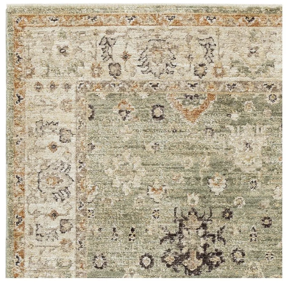 Zöld-bézs kézi szövésű szőnyeg 120x160 cm Heriz Ornate – Asiatic Carpets