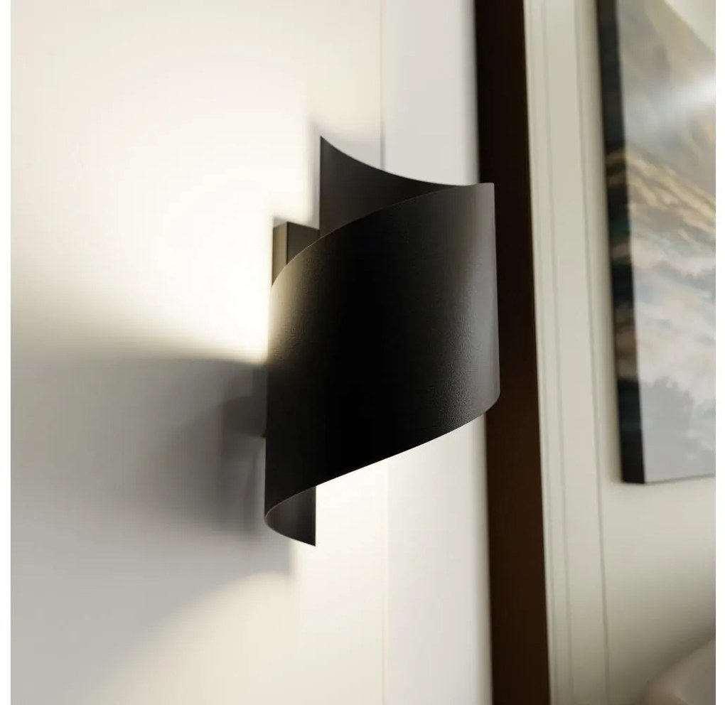 Fali lámpa SPINER 1xG9/8W/230V fekete