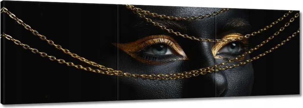 Festmények 120x40 Arany szépség