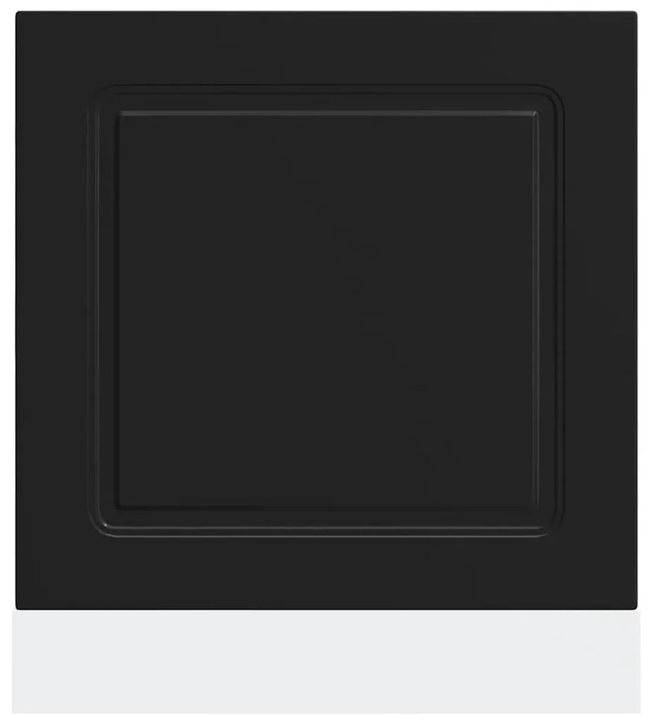 mosogatógép panel Kalmar fekete 60x1,5x67 cm gépesített fa