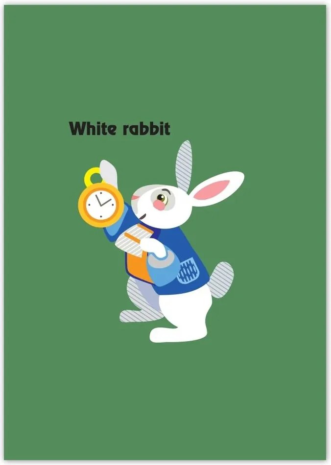 Poszterek A5 Pion Nyúl Csodaországban