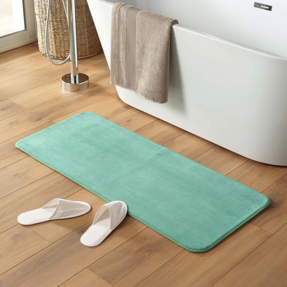 Türkiz fürdőszobai kilépő 50x120 cm Vitamine – douceur d'intérieur