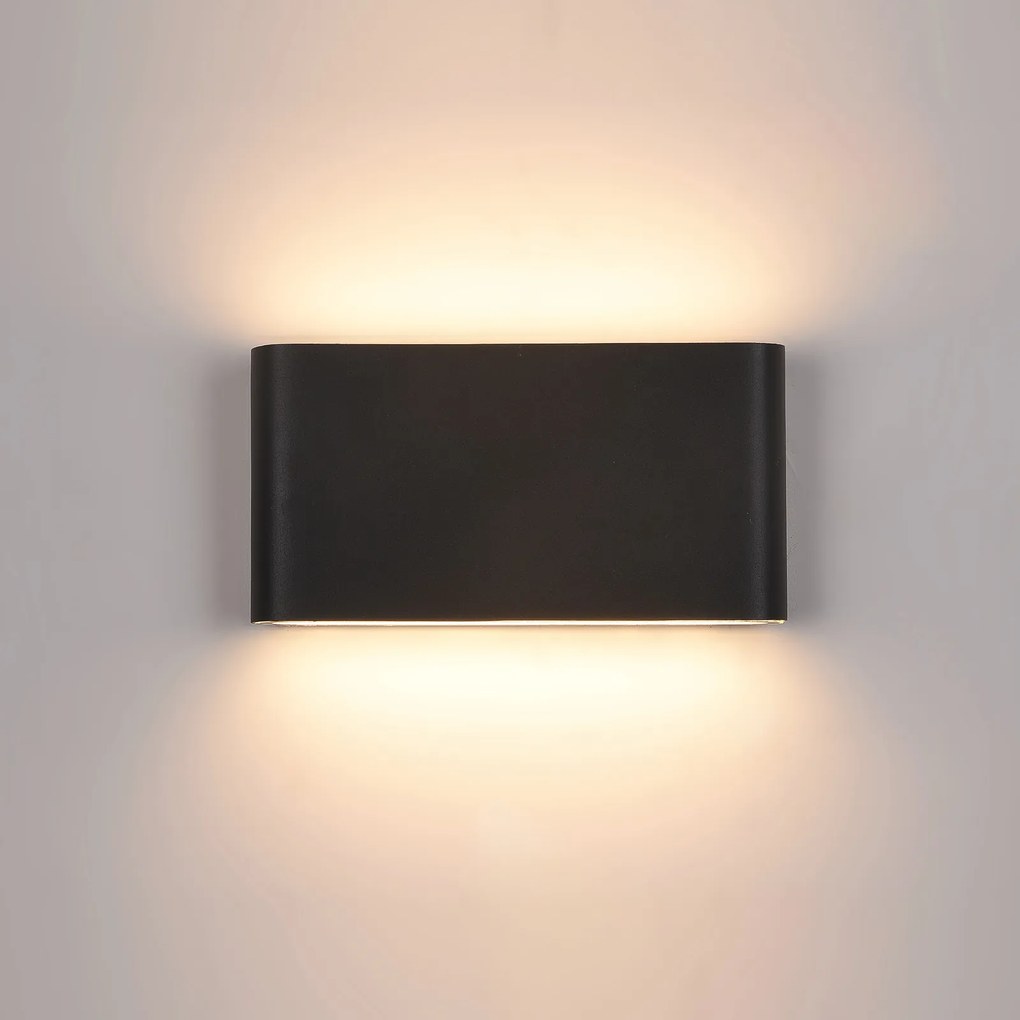 Italux Modern Kültéri LED lámpa Romano Fekete ITXPL-266B IP54
