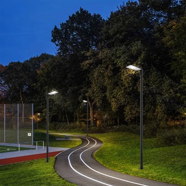 BRILAGI-LED kültéri lámpa oszloppal és 3 m kábellel URBANLIGHT LED/200W/230V fekete IP65