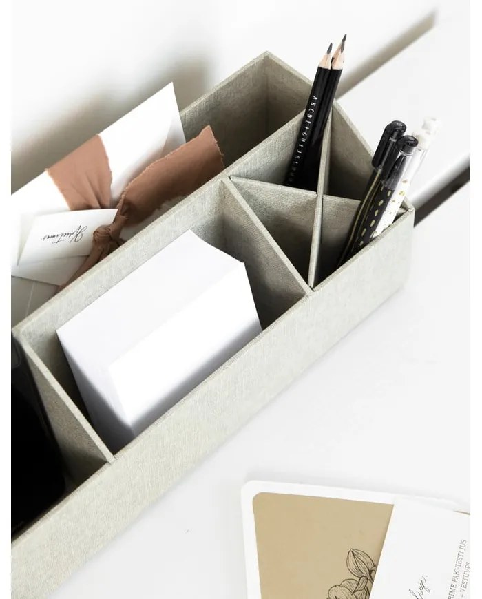 Karton rendszerező írószerekhez Elisa Canvas Paper Laminate – Bigso
