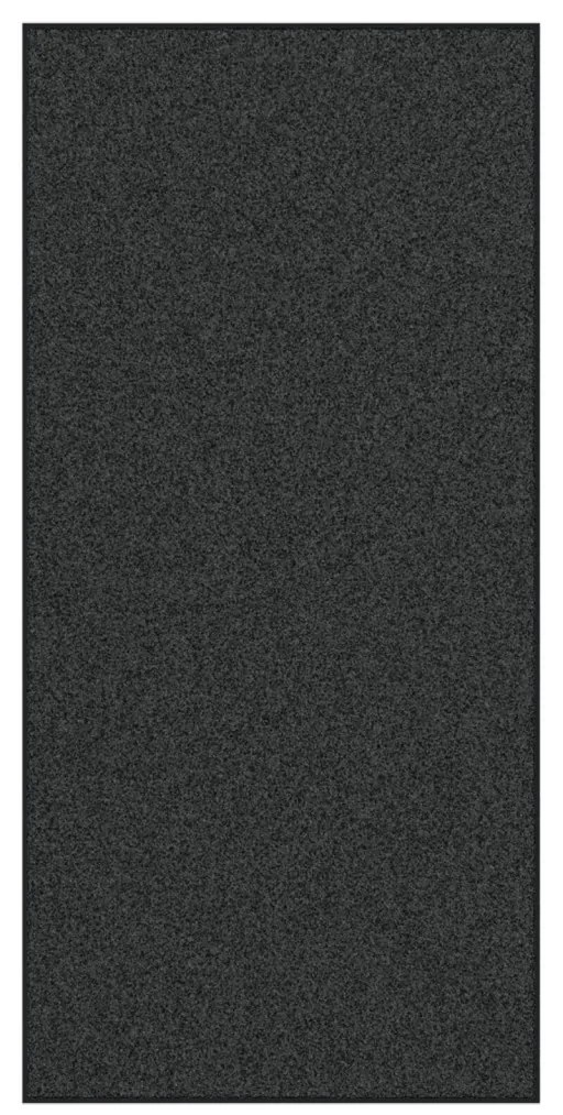 Négyszögletes lábtörlő antracit 120x250 cm