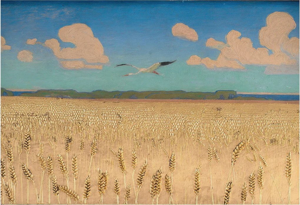 Fotótapéta Flizelin Dekoratív Irodai Búzamező 152x104 Ragasztó