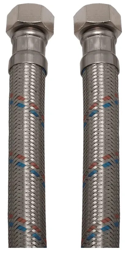 KEF Gigant flexibilis bekötőcső, vízre, 50cmx1/2”B (MATEU)