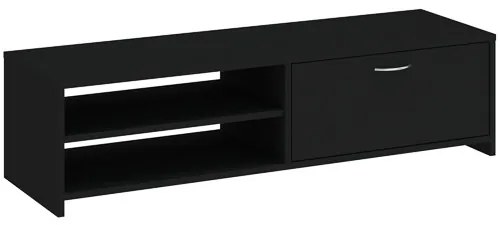 TV-állvány 120 cm, fekete CATCHY