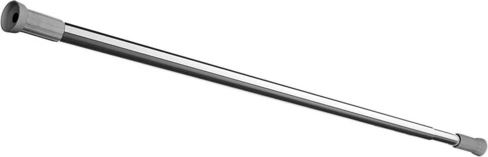BISK Erga, teleszkópos szórórúd 125-220 cm, króm, ERG-05781