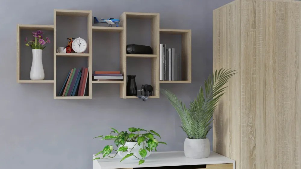 Bilbao 7.0 fali polc, sonoma