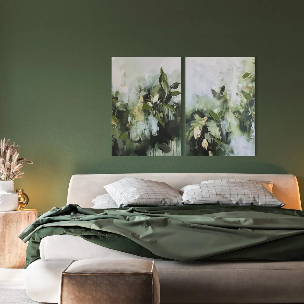 Kép szett kézzel festett részletekkel 2 db-os 50x70 cm Myrtle – Styler