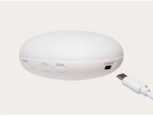 Moonie - Snuggle buddy dallammal és világítással nyuszi 2.0 organic szürke