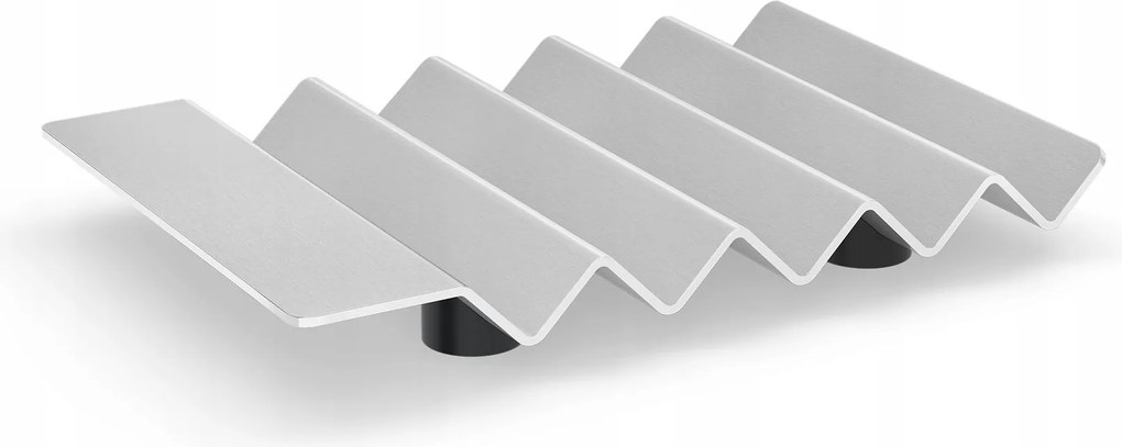 Zack Opeta Acél szappantartó, matt ezüst