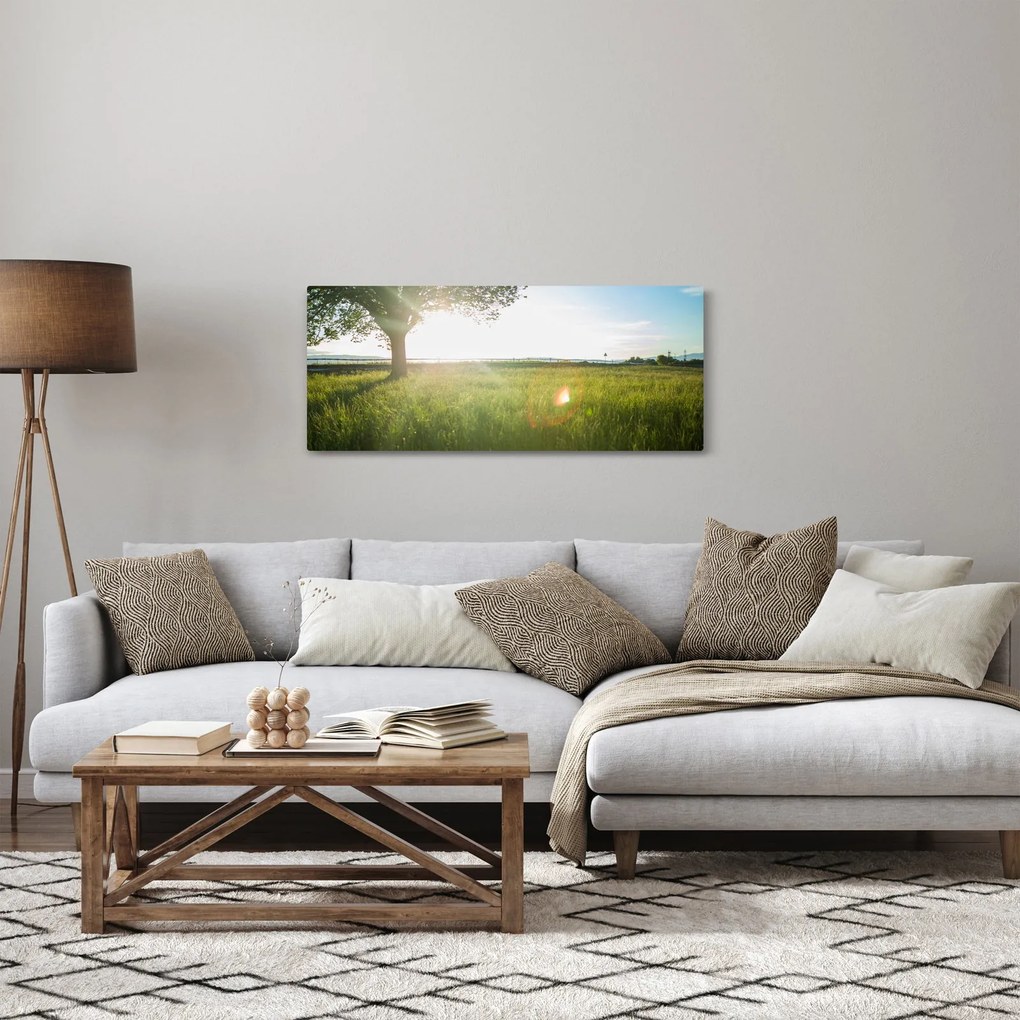 Nyári rét képe (120x50 cm)