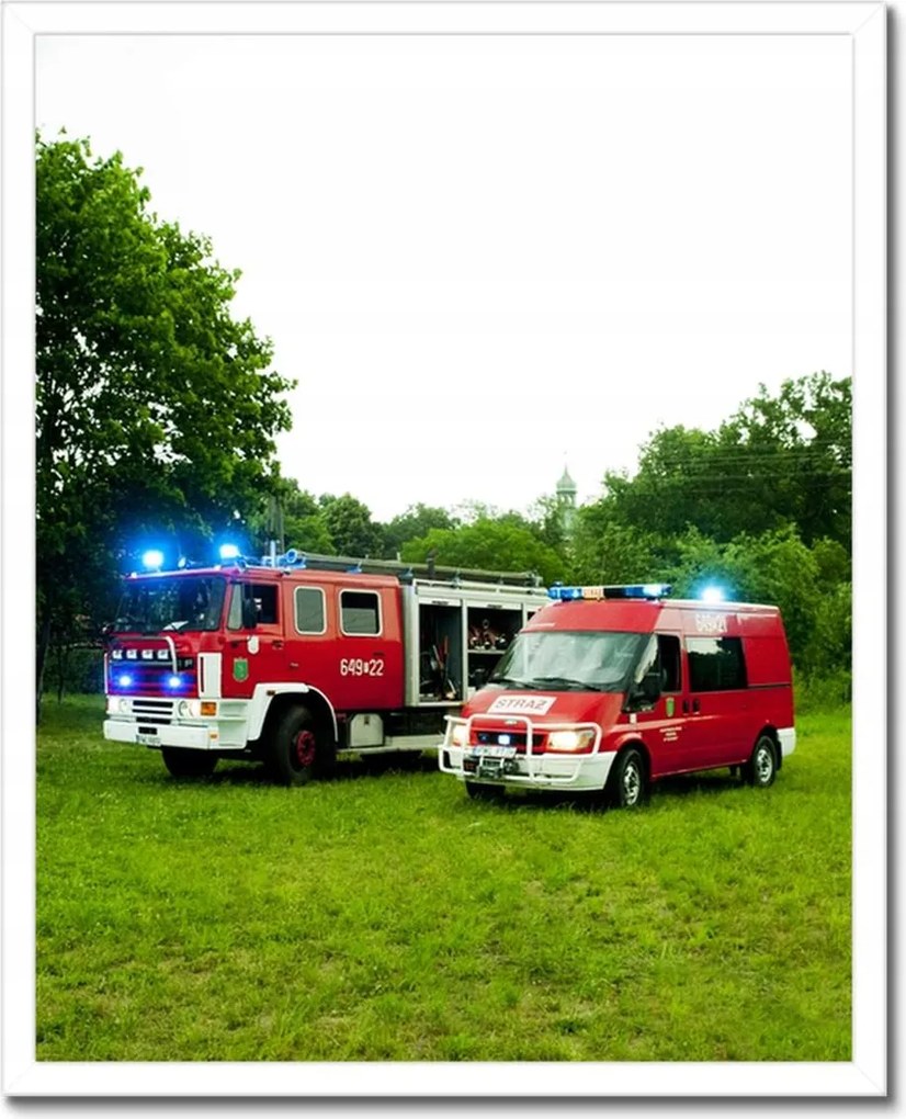 Poszterek keretben 40x50 Tűzoltóság