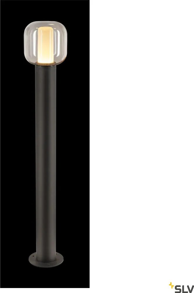 SLV 1004681 OVALISK Modern Kültéri Állólámpa Antracit LED IP65