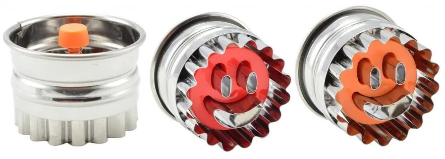 RCK Linzerkiszúró rugós smiley 10353