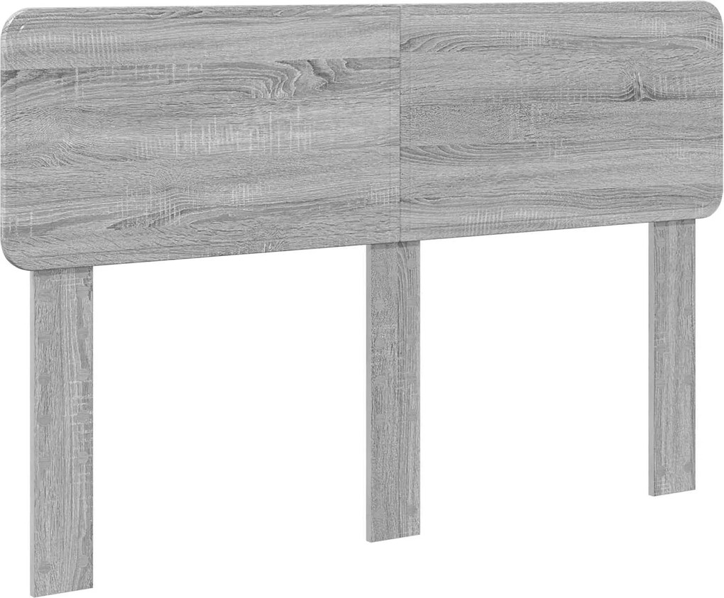 vidaXL Fejtámla Szürke Sonoma 160 cm Faanyag