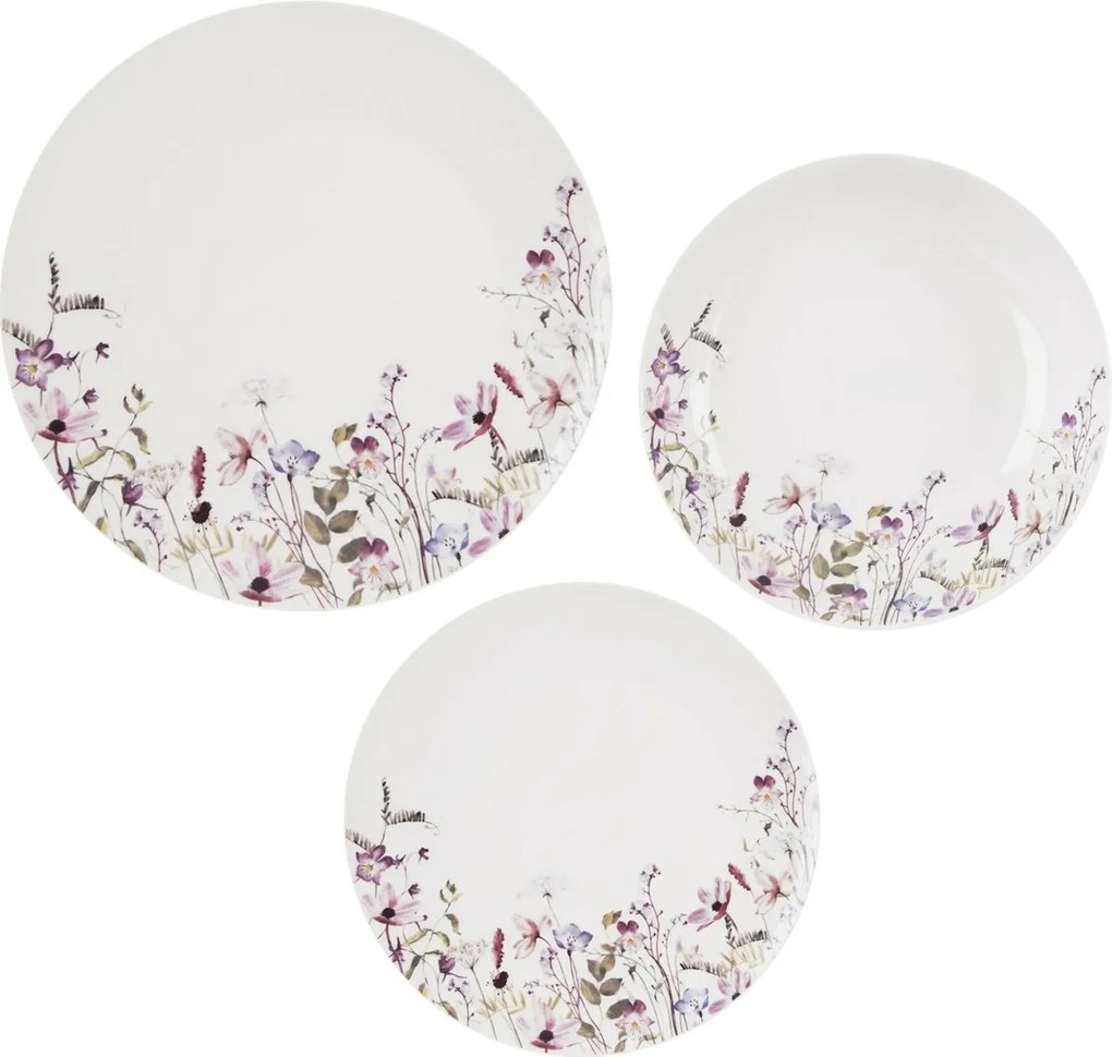 Orion 18-piece porcelain dinner set LOUKA